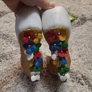 Cute colorful sandals